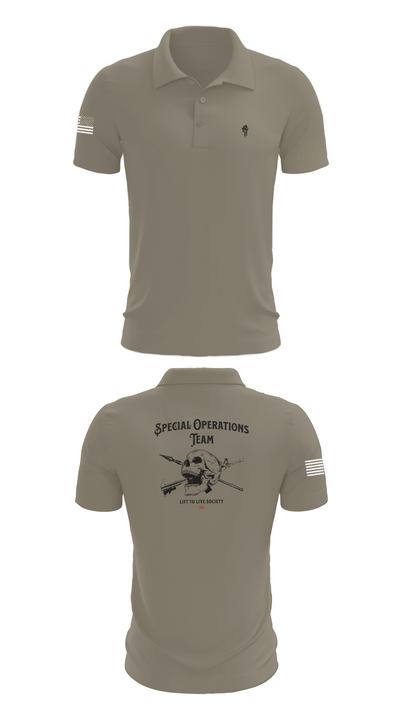 Special Operations Team 76879429 Short Sleeve Performance Polo - 64