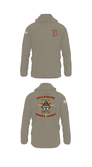 Windbreaker, Bethlehem Fire Department E6/L2, , Teamtime, Team time, sublimation, custom sports apparel, team uniforms, spirit wear, spiritwear, sports uniforms, custom shirts, team store, custom team store, fundraiser sports, apparel fundraiser
