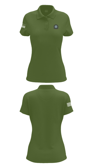 Womens Short Sleeve Performance Polo, Defense Cortinating Element, , Teamtime, Team time, sublimation, custom sports apparel, team uniforms, spirit wear, spiritwear, sports uniforms, custom shirts, team store, custom team store, fundraiser sports, apparel fundraiser