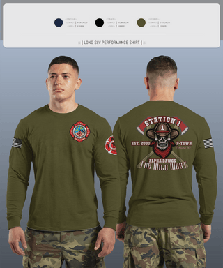 Long Sleeve Performance Shirt, PVFR, Fire Department, Teamtime, Team time, sublimation, custom sports apparel, team uniforms, spirit wear, spiritwear, sports uniforms, custom shirts, team store, custom team store, fundraiser sports, apparel fundraiser