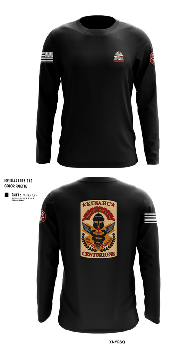 Kirk U.S. Army Health Clinic 36781561 Long Sleeve Performance Shirt 50