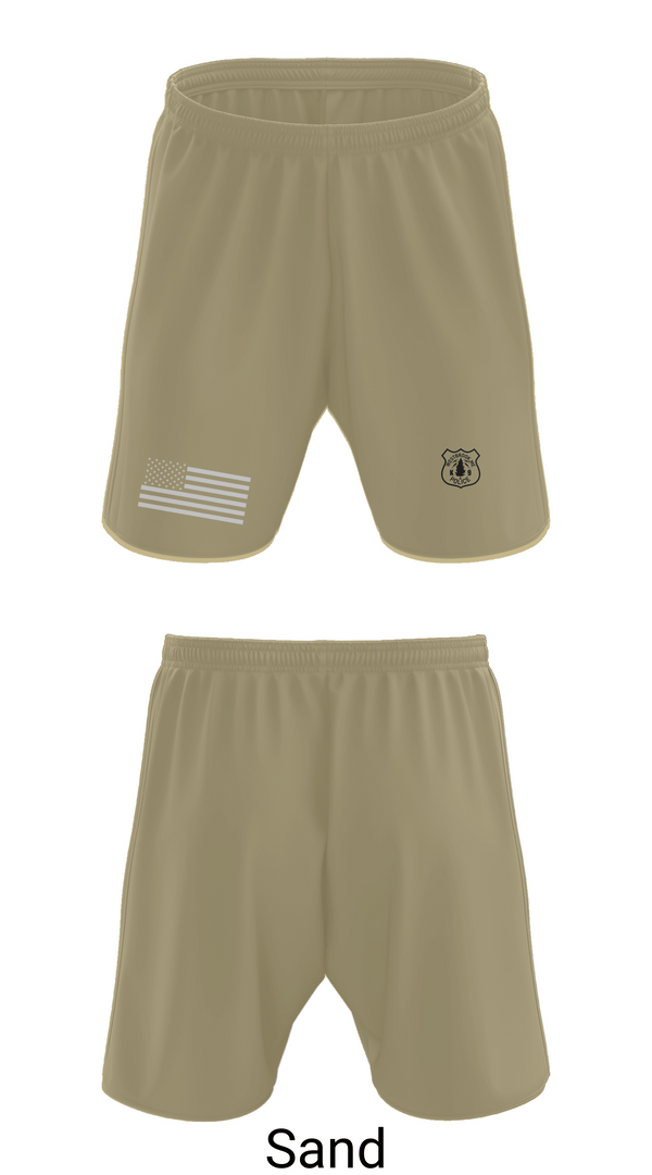 Athletic Shorts With Pockets, Westbrook Police, , Teamtime, Team time, sublimation, custom sports apparel, team uniforms, spirit wear, spiritwear, sports uniforms, custom shirts, team store, custom team store, fundraiser sports, apparel fundraiser