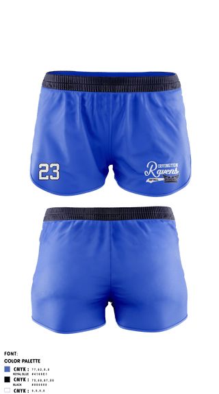 Womens Shorts, Irvington Preparatory Academy Softball, Softball, Teamtime, Team time, sublimation, custom sports apparel, team uniforms, spirit wear, spiritwear, sports uniforms, custom shirts, team store, custom team store, fundraiser sports, apparel fundraiser