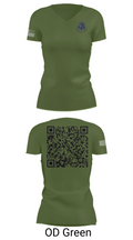Randolph AFB Top III 66201325 Women's Short Sleeve V-neck Shirt - 48