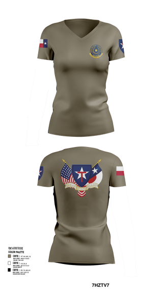 Womens Short Sleeve Vneck Shirt, 2BN, 3BDE TXSG, , Teamtime, Team time, sublimation, custom sports apparel, team uniforms, spirit wear, spiritwear, sports uniforms, custom shirts, team store, custom team store, fundraiser sports, apparel fundraiser