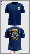 Tolland Police Department 15445764 Short Sleeve Performance Shirt - 1
