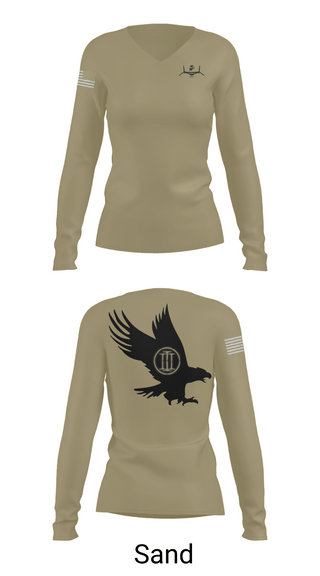 Womens Long Sleeve Vneck Shirt, MVIM Level 3, , Teamtime, Team time, sublimation, custom sports apparel, team uniforms, spirit wear, spiritwear, sports uniforms, custom shirts, team store, custom team store, fundraiser sports, apparel fundraiser