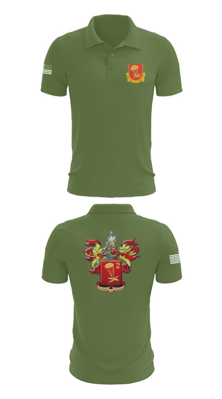 Short Sleeve Performance Polo, 2-377 PFAR, Army, Teamtime, Team time, sublimation, custom sports apparel, team uniforms, spirit wear, spiritwear, sports uniforms, custom shirts, team store, custom team store, fundraiser sports, apparel fundraiser