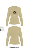 25th infantry division C-Btry 1/8 FA 8241745 Women's Long Sleeve V-neck Shirt - 82