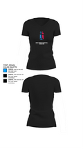 Greer Christian Basketball Association 68399943 Women's Short Sleeve V-neck Shirt - 37