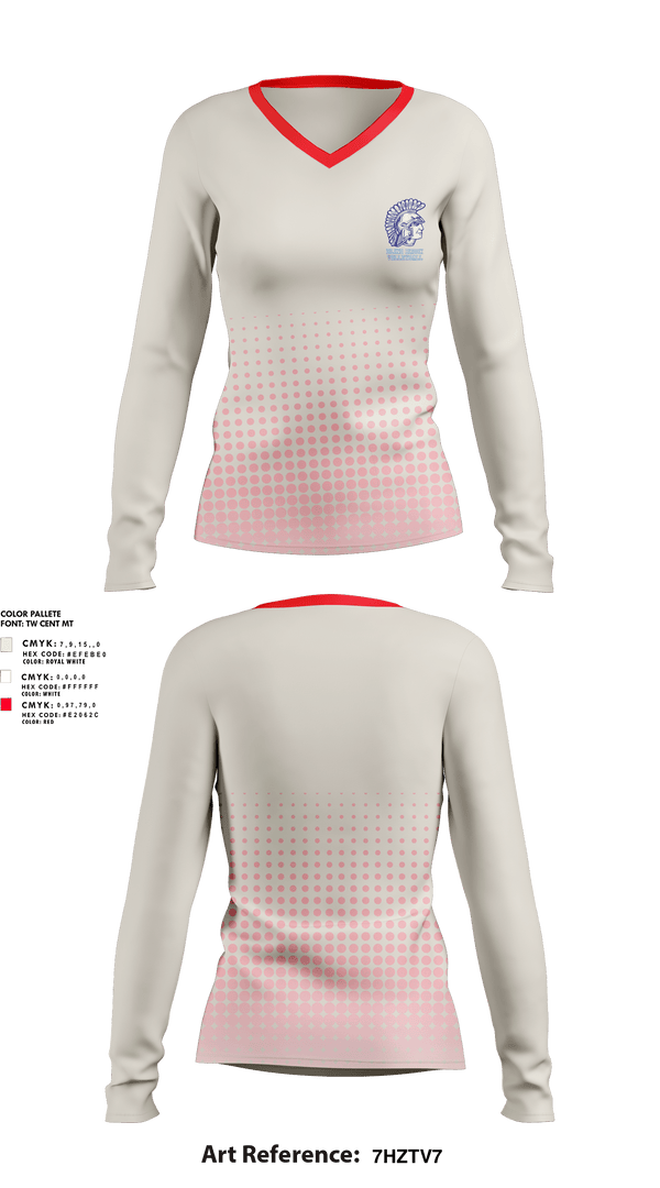Womens Long Sleeve Vneck Shirt, Blind Brook Volleyball, Women's Volleyball, Teamtime, Team time, sublimation, custom sports apparel, team uniforms, spirit wear, spiritwear, sports uniforms, custom shirts, team store, custom team store, fundraiser sports, apparel fundraiser