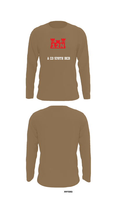 A co 578th BEB 4198260 Long Sleeve Performance Shirt 12
