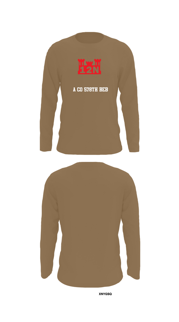 Long Sleeve Performance Shirt, A co 578th BEB, , Teamtime, Team time, sublimation, custom sports apparel, team uniforms, spirit wear, spiritwear, sports uniforms, custom shirts, team store, custom team store, fundraiser sports, apparel fundraiser