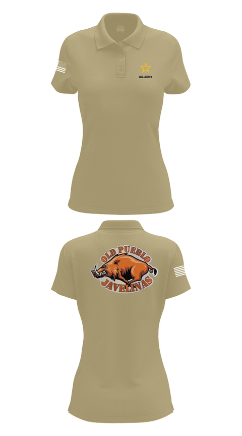 Womens Short Sleeve Performance Polo, Old Pueblo, , Teamtime, Team time, sublimation, custom sports apparel, team uniforms, spirit wear, spiritwear, sports uniforms, custom shirts, team store, custom team store, fundraiser sports, apparel fundraiser