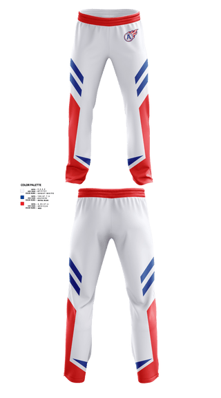 Sweatpants, Blue comets, Track & Field, Teamtime, Team time, sublimation, custom sports apparel, team uniforms, spirit wear, spiritwear, sports uniforms, custom shirts, team store, custom team store, fundraiser sports, apparel fundraiser