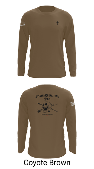 Long Sleeve Performance Shirt, Special Operations Team, , Teamtime, Team time, sublimation, custom sports apparel, team uniforms, spirit wear, spiritwear, sports uniforms, custom shirts, team store, custom team store, fundraiser sports, apparel fundraiser