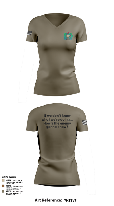 Someone_inthe_82nd 28001178 Women's Short Sleeve V-neck Shirt - 3