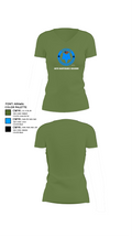 169th Maintenance Squadron 8743649 Women's Short Sleeve V-neck Shirt - 44