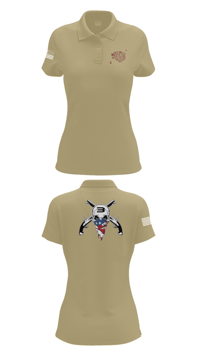 Special Boat Team 22 73434098 Women's Short Sleeve Performance Polo  - 90