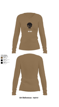 30 SFS 40475205 Women's Long Sleeve V-neck Shirt - 2