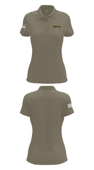 Womens Short Sleeve Performance Polo, 111th Sustainment Brigade, , Teamtime, Team time, sublimation, custom sports apparel, team uniforms, spirit wear, spiritwear, sports uniforms, custom shirts, team store, custom team store, fundraiser sports, apparel fundraiser