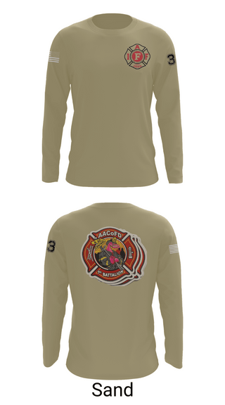 Long Sleeve Performance Shirt, Glen Burnie, Fire Department, Teamtime, Team time, sublimation, custom sports apparel, team uniforms, spirit wear, spiritwear, sports uniforms, custom shirts, team store, custom team store, fundraiser sports, apparel fundraiser