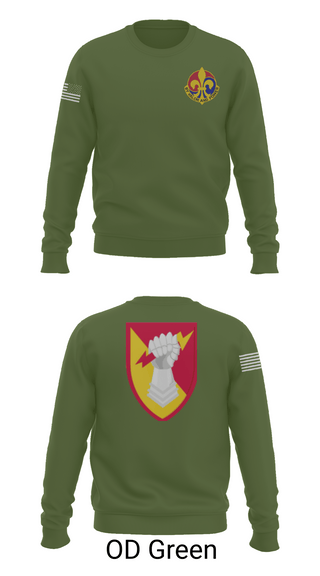 Crew Neck Sweatshirt, 38th ADA BDE, Army, Teamtime, Team time, sublimation, custom sports apparel, team uniforms, spirit wear, spiritwear, sports uniforms, custom shirts, team store, custom team store, fundraiser sports, apparel fundraiser