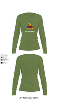 261st BSC CAVEMAN PLT 28746409 Women's Long Sleeve V-neck Shirt - 42