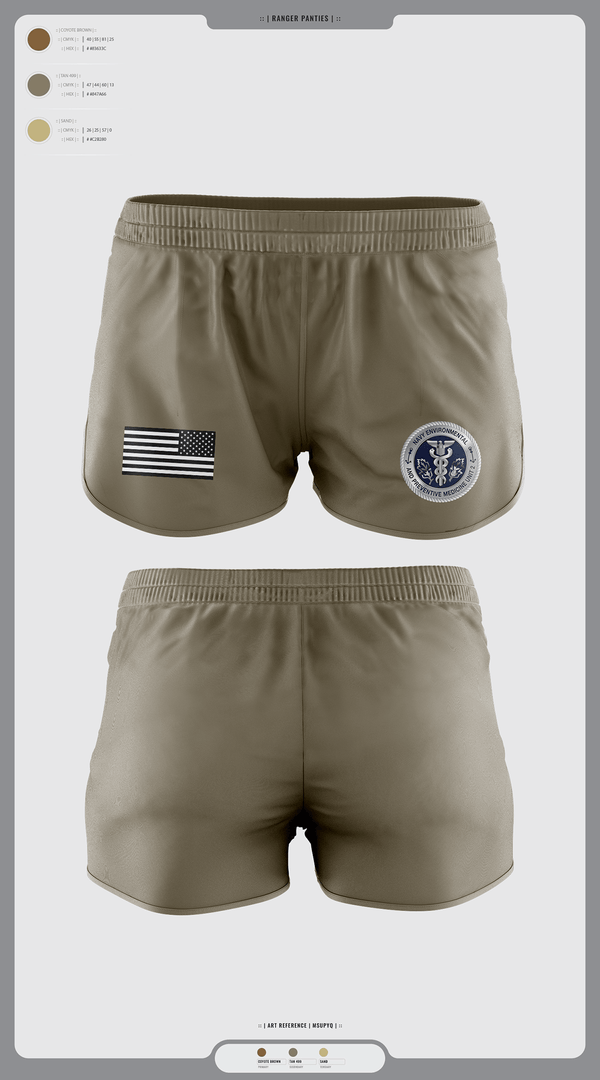 Ranger Panties, PREVENTATIVE MEDICINE, , Teamtime, Team time, sublimation, custom sports apparel, team uniforms, spirit wear, spiritwear, sports uniforms, custom shirts, team store, custom team store, fundraiser sports, apparel fundraiser
