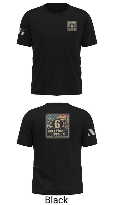 Hollywood Division 53010755 Short Sleeve Performance Shirt - 34