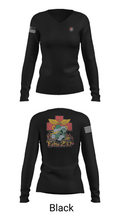 Echo Company 232nd battalion 37509624 Women's Long Sleeve V-neck Shirt - 37