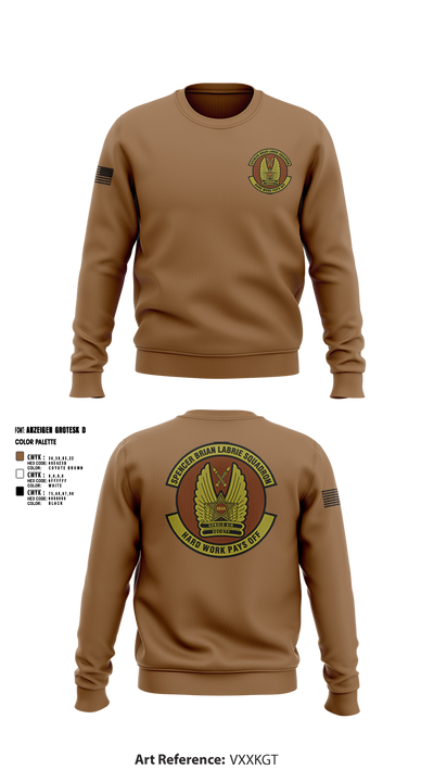 Spencer Brian LaBrie Squadron 3444583 Crew Neck Sweatshirt - 5