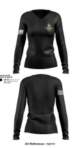 Pinnacle Martial Arts 28485454 Women's Long Sleeve V-neck Shirt - 3