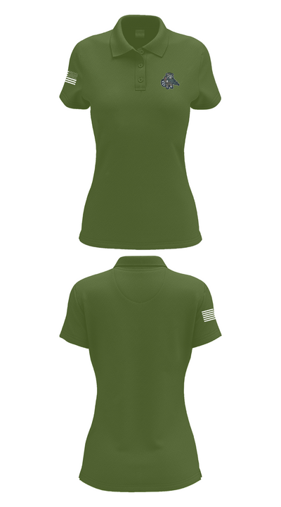 441st Engineer Company 54564095 Women's Short Sleeve Performance Polo  - 55