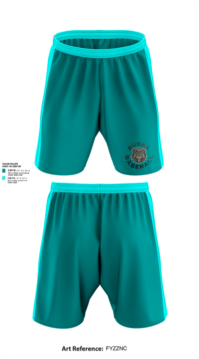 Bubble baseball 60559203 Athletic Shorts With Pockets - 2