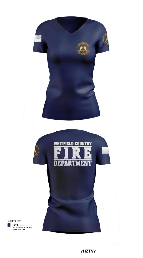 Womens Short Sleeve Vneck Shirt, Station 12 TRT, , Teamtime, Team time, sublimation, custom sports apparel, team uniforms, spirit wear, spiritwear, sports uniforms, custom shirts, team store, custom team store, fundraiser sports, apparel fundraiser