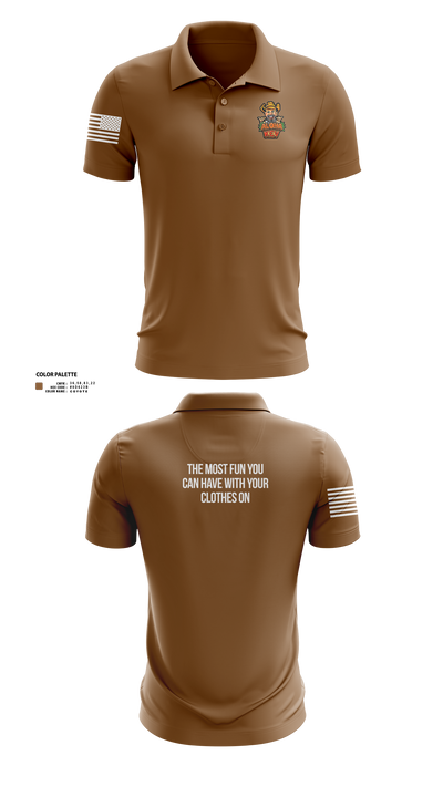 Aloha Kev 54449053 Short Sleeve Performance Polo - 3