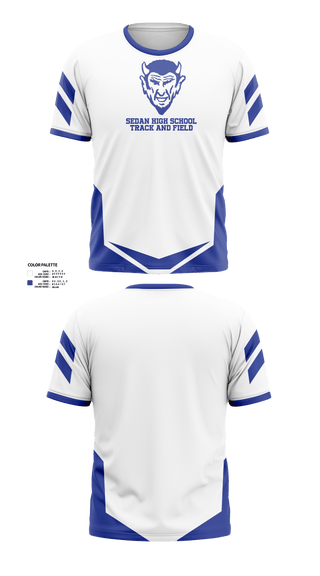 Short Sleeve Performance Shirt, Sedan High School Track and Field, Track & Field, Teamtime, Team time, sublimation, custom sports apparel, team uniforms, spirit wear, spiritwear, sports uniforms, custom shirts, team store, custom team store, fundraiser sports, apparel fundraiser