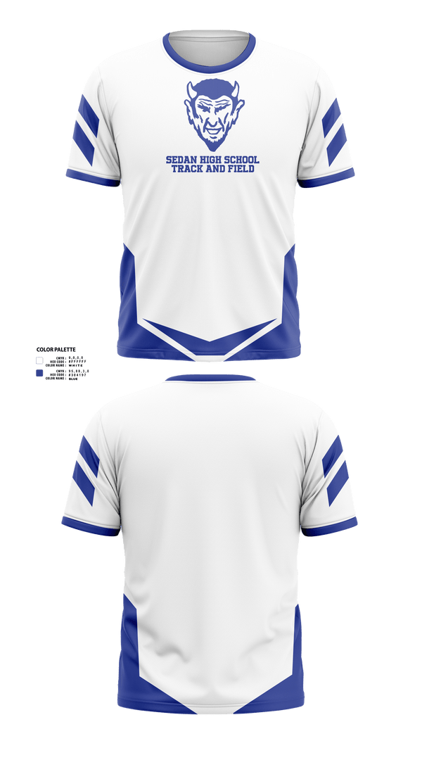 Short Sleeve Performance Shirt, Sedan High School Track and Field, Track & Field, Teamtime, Team time, sublimation, custom sports apparel, team uniforms, spirit wear, spiritwear, sports uniforms, custom shirts, team store, custom team store, fundraiser sports, apparel fundraiser