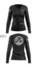 SIGNAL, MDEB, 3MDTF 41391817 Women's Long Sleeve V-neck Shirt - 41