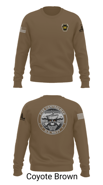 Fire Controlman 9511626 Crew Neck Sweatshirt - 5