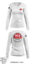NMCB 25 CTG 56.2 1038255 Women's Long Sleeve V-neck Shirt - 109