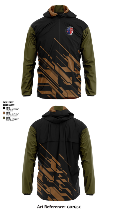 Kontrolled Kaos 65788063 Windbreaker - 2