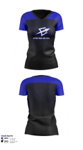 Epping Track and Field Women's Short Sleeve V-neck Shirt - 1