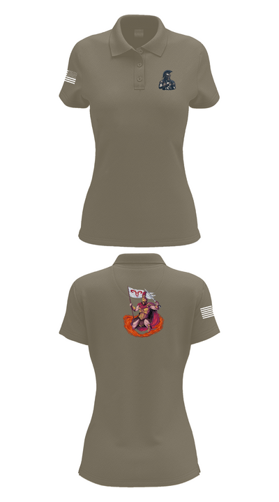 ARIES PLT 56936263 Women's Short Sleeve Performance Polo  - 75