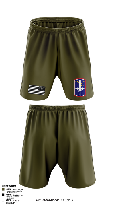 Hmh-772  Athletic Shorts With Pockets - 1