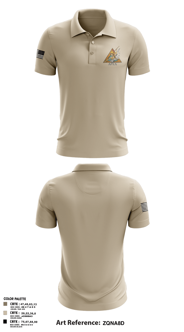 Short Sleeve Performance Polo, Apex, 502d IEW BN, Army, Teamtime, Team time, sublimation, custom sports apparel, team uniforms, spirit wear, spiritwear, sports uniforms, custom shirts, team store, custom team store, fundraiser sports, apparel fundraiser