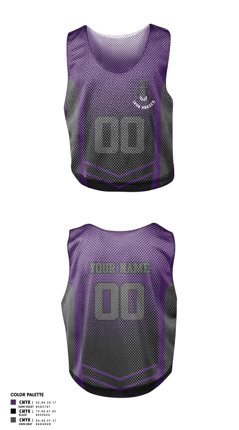Mens Lacrosse Pinnie, Iron Horses, Men's Lacrosse, Teamtime, Team time, sublimation, custom sports apparel, team uniforms, spirit wear, spiritwear, sports uniforms, custom shirts, team store, custom team store, fundraiser sports, apparel fundraiser