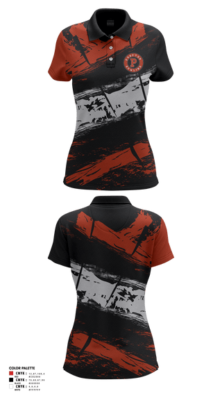 Womens Short Sleeve Performance Polo, Proctor Raiders, Bowling, Teamtime, Team time, sublimation, custom sports apparel, team uniforms, spirit wear, spiritwear, sports uniforms, custom shirts, team store, custom team store, fundraiser sports, apparel fundraiser