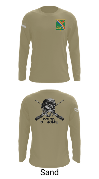 1st Battalion 69th Infantry Regiment 40459574 Long Sleeve Performance Shirt 86